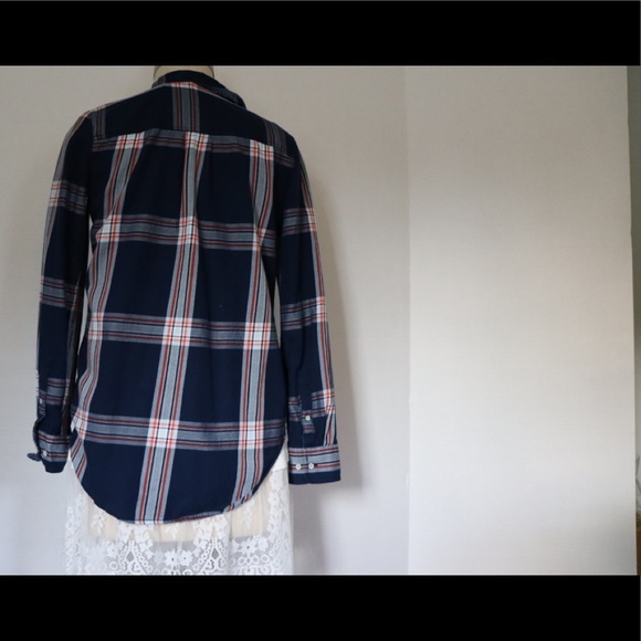 Stylus Cotton Plaid Button Down Casual Shirt - Picture 2 of 8